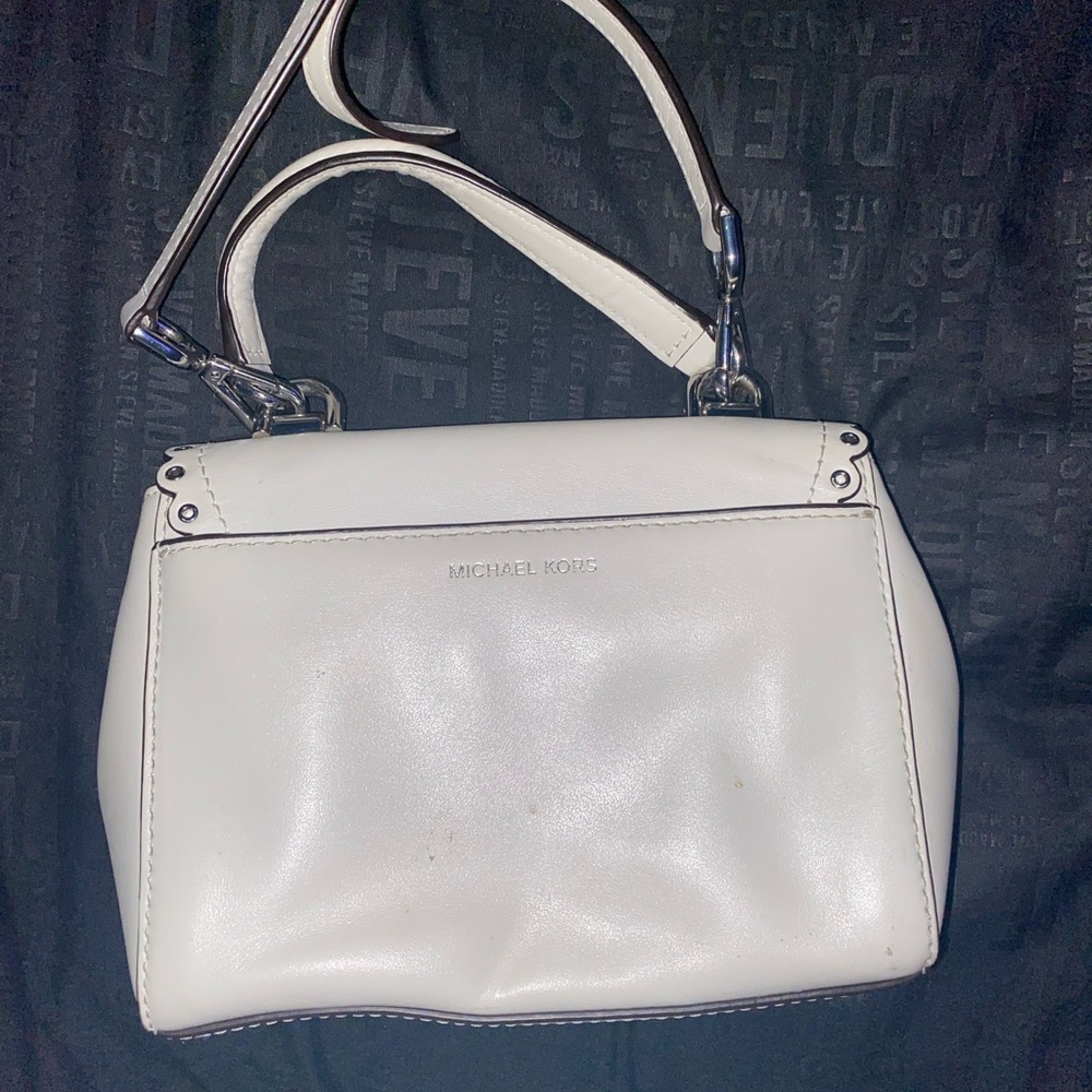 Michael Kors Cream Satchel